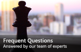 Frequent Questions—Answered by our team of experts