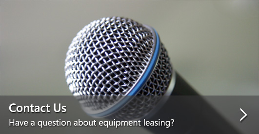 Contact Us—Have a question about equipment leasing?